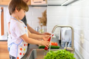 people using the Kitchen Faucet