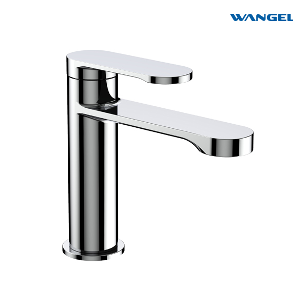 High Quality Countertop-Mounted Installation Chrome Plated/Matte Black Single Handle Basin Faucet