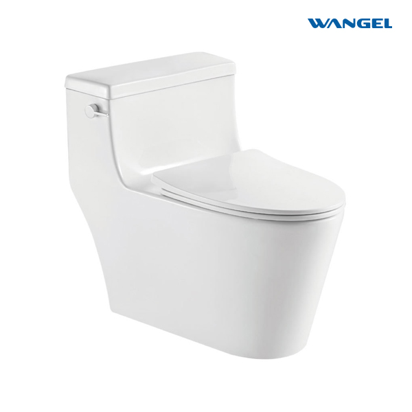 Bathroom Ceramic Chinese WC Toilet Bowl One-piece Toilet