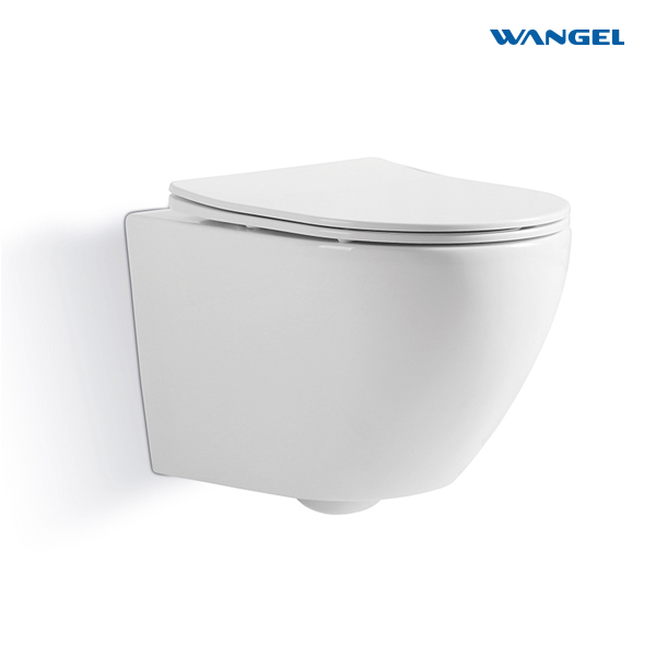 Modern Comfort Height Contemporary Efficient Wall Hung Toilet Suite Water Ceramic Wc Toilette