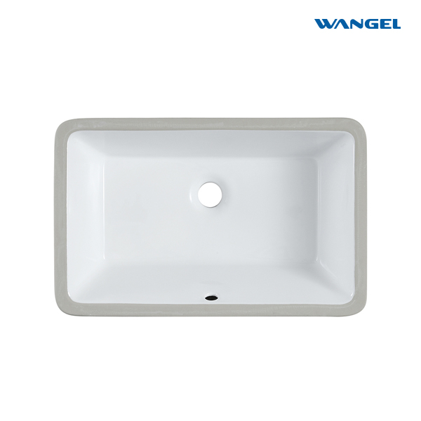 Undermount Bathroom Sink Rectangle Undermount Sink White Ceramic Under ...
