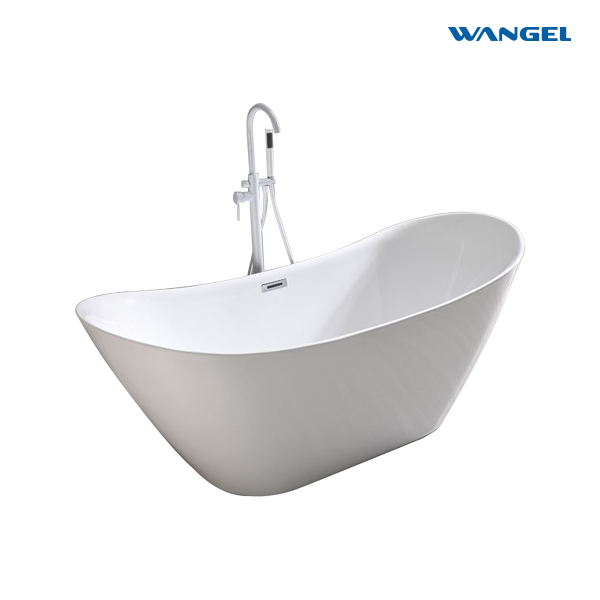 Acrylic freestanding boat hotel project SPA spa 1.8 meters art bathtub
